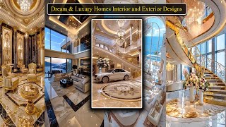 Most Luxury Home Interior and Exterior Designs  Dream House Interior