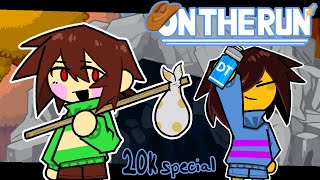 Chara and Frisk On the Run | Undertale Animation [20k SPECIAL]