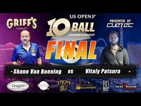 FINAL | Shane Van Boening vs Vitaliy Patsura | 2024 US Open 10-Ball Championship