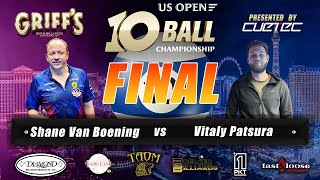 FINAL | Shane Van Boening vs Vitaliy Patsura | 2024 US Open 10Ball Championship