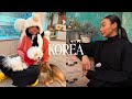 KOREA VLOG | going to a dog cafe, nail appt, and exploring gangnam