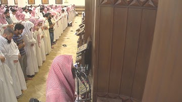 (هَٰذَانِ خَصْمَانِ اخْتَصَمُوا فِي رَبِّهِمْ) تلاوة من تهجد ليلة21 للشيخ محمد اللحيدان رمضان 1440هـ