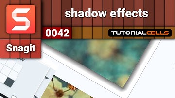 0042. shadow effect in snagit