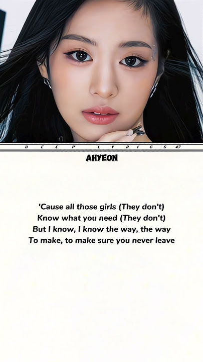 BabyMonster - Like that lyrics #babymonster #likethat #lyrics #monster #album #song