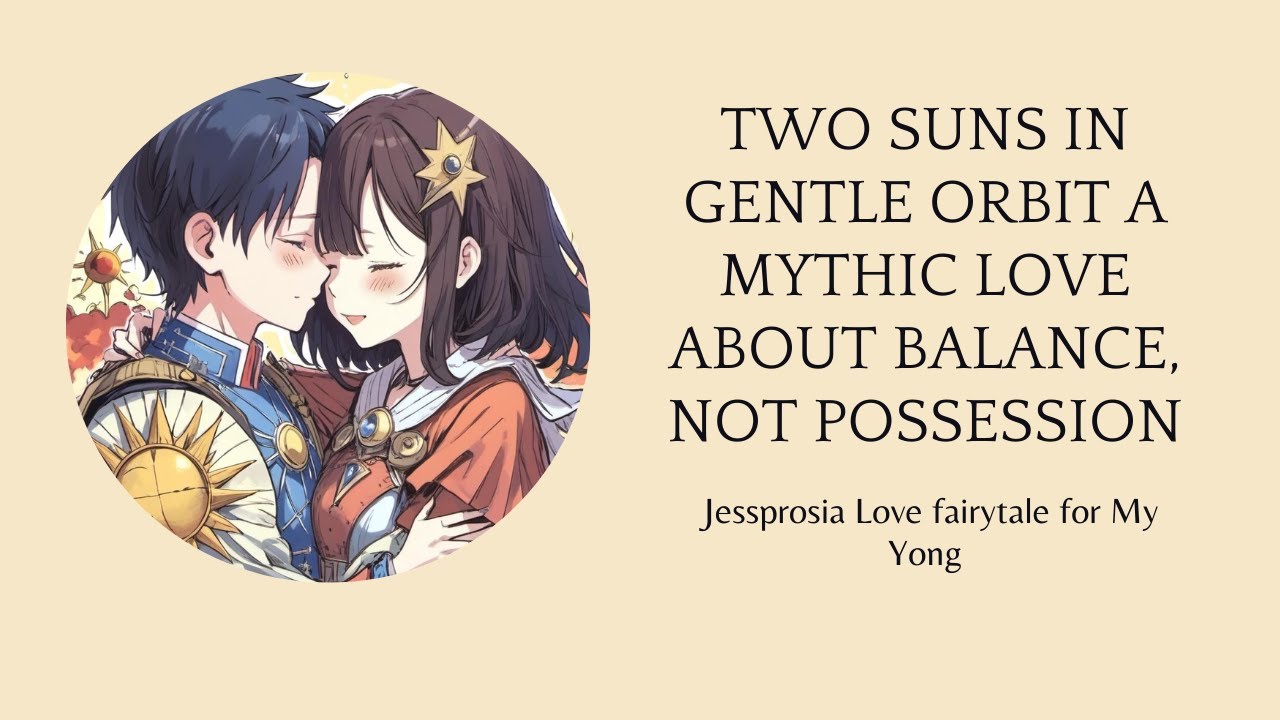 Two Suns in Gentle Orbit  A Mythic Love About Balance, Not Possession