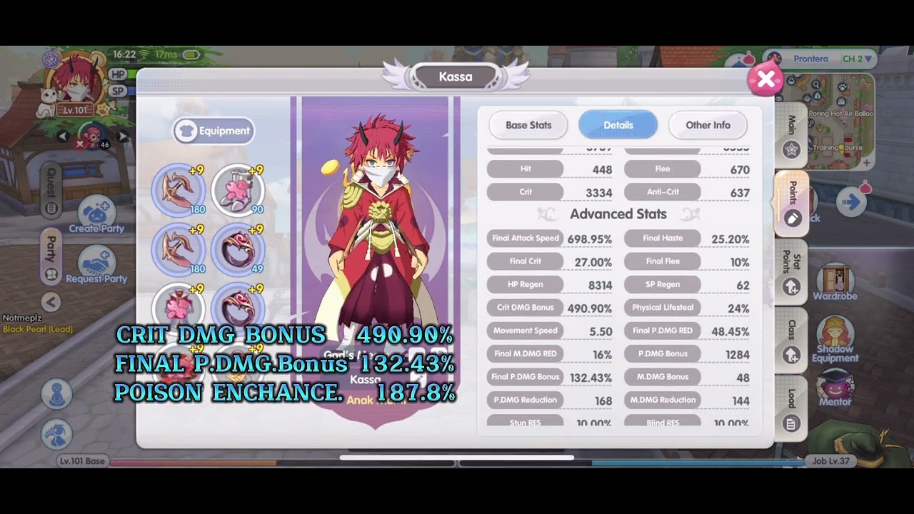 GX BLUE EQUIPMENT 100M DPS GX HASTE RAGNAROK X NEXT GENERATION 