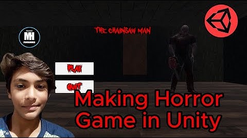 Making A Horror Game In Unity Devlog part 1 By MHProgrammer Game Link In Description Box