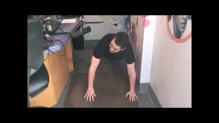 Michael Rock Does The 22 Push Up Challenge