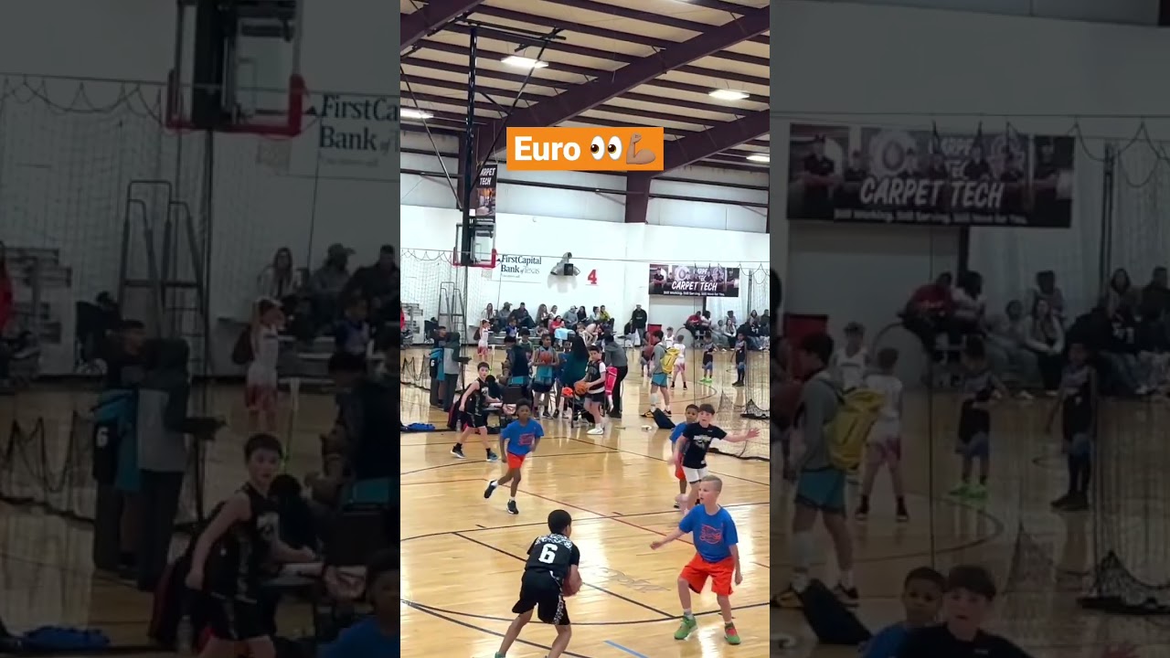 4th Grader Euro-Step In Game | Justus Marshall | It’s Marshall Time