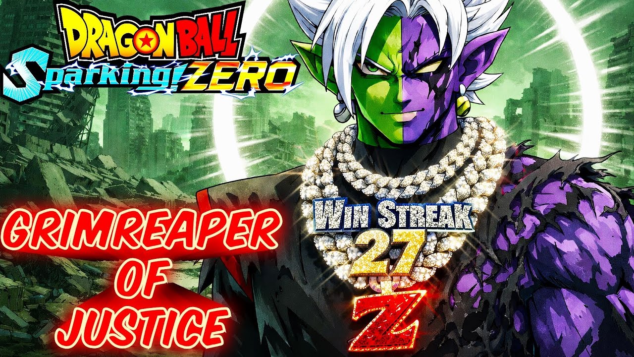 I ENDED HIS 27 WIN STREAK WITH THE GRIMREAPER OF JUSTICE 😈 | Road to Z | Sparking! Zero