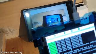 Raspberry Pi stream camera video using raspivid in rtsp protocol, view in Android using VLC app.