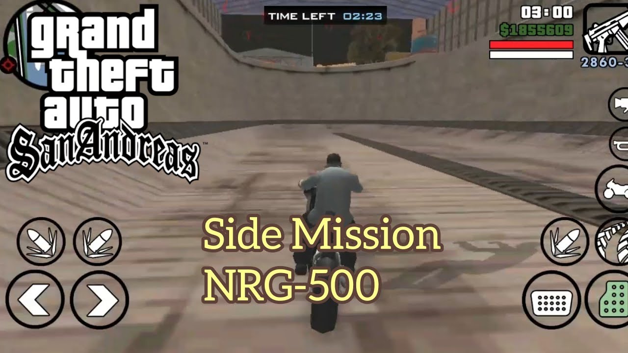 Grand Theft Auto San Andreas Android 100% Walkthrough | NRG-500 - YouTube