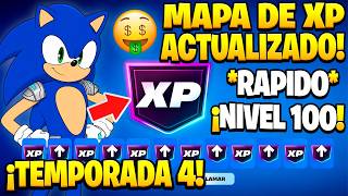 XP MAP ๐ค๐ HOW TO LEVEL UP FAST IN FORTNITE ๐ XP MAP OR XP MAPS FORTNITE SEASON 4