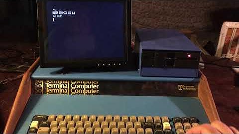 SOL-20 Super-SOL Video Board Demo