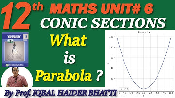 Chapter #6 [Conic Sections] What is Parabola ? |Maths intermediate Part 2 Lec 21