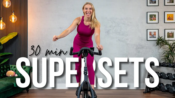 30 min SUPERSETS Indoor Cycling Workout