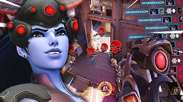 I became the Rank 1 Widowmaker on Overwatch