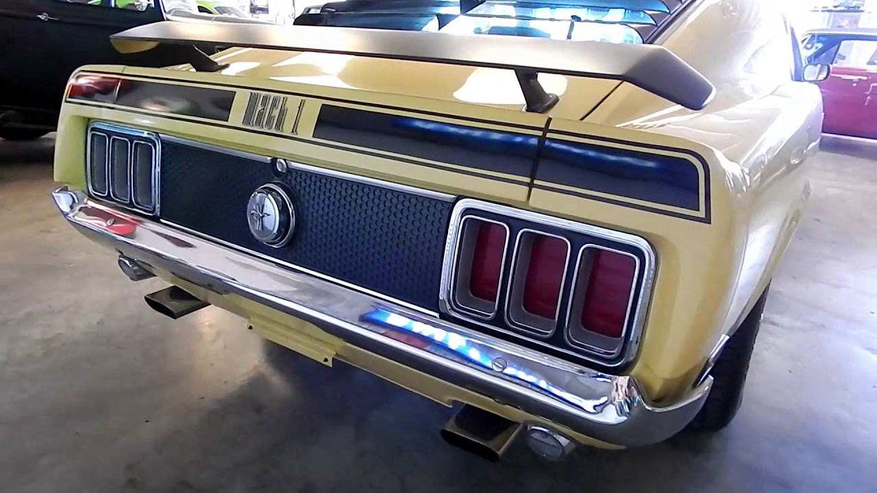 1970 Mach 1 From Lone Star Muscle Cars. YouTube