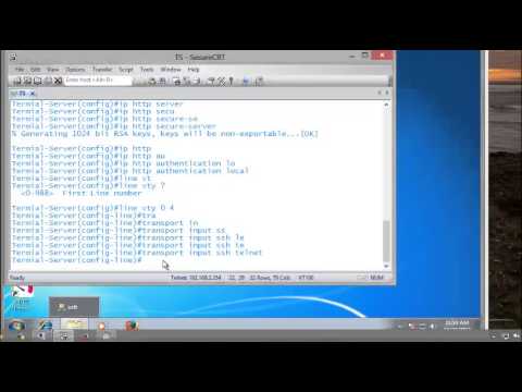 CISCO configuration professional setup on real device (v-103)