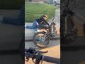 Looped at +30 🤕 #surron #wheelie #eridepro #ebike #socal #talaria #california #crash #viral