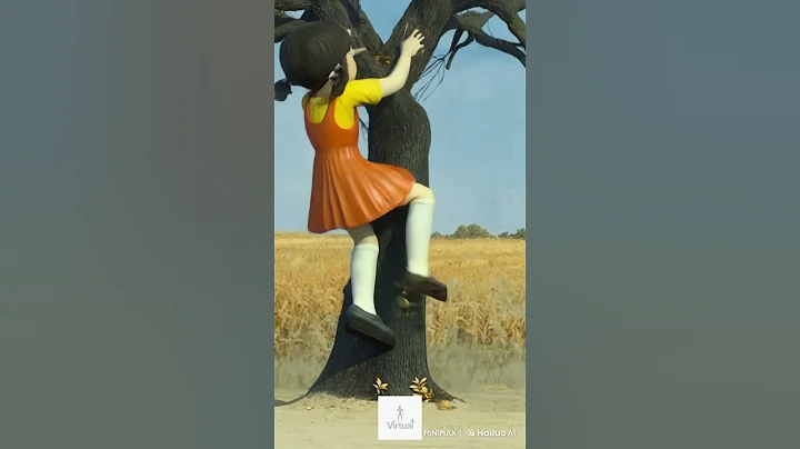 Squid Game Ai Mentality Hee climbs the tree #squidgame #squidgame2 #ai