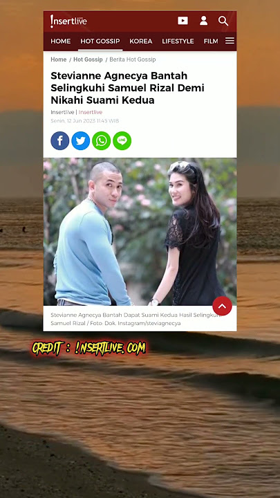 Stevianne Agnecya Bantah Selingkuhi Samuel Rizal Demi Nikahi Suami Kedua #shorts #capcut