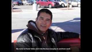"My Transit Story" Video Series Debuts with Bus Passenger Frank Tellez