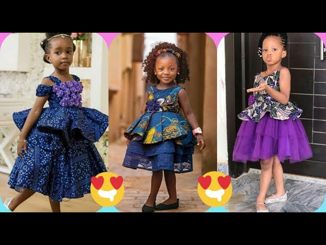 Mode africaine : 30 magnifiques modèles en pagne pour vos petites filles!!!  Les enfants à la mode. - YouTube