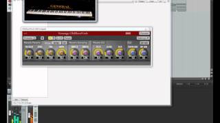 Synthedit midi piano plugin