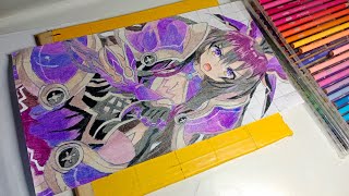 Drawing Tohka Yatogami Spirit Form (Date A Live)