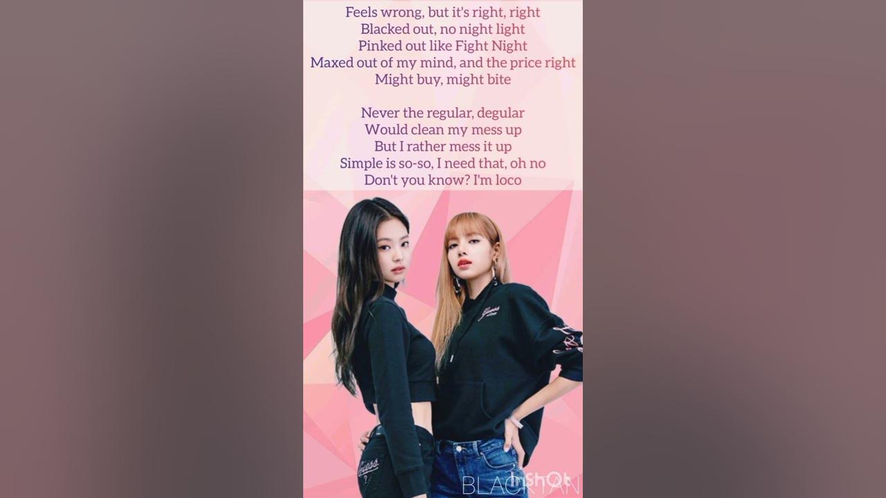 JENLISA'S crazy over you rap.