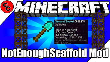 Minecraft Mods: " NotEnoughScaffold Mod 1.12.2 "
