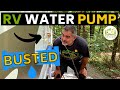 RV Water Pump Replacement! Check Valve Problem Solved!