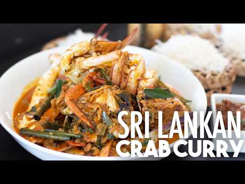 Sri Lankan Crab Curry | Creamy Coconut Crab Curry with a Secret Ingredient! 🦀🥥 | Kravings