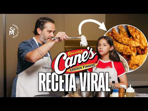 I COOKED Raising Cane’s VIRAL FRIED CHICKEN with my DAUGHTER! 🍗 Chef Mauricio García