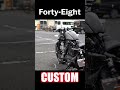 XL1200Xフォーティーエイト‼️神髄をつく美シルエット #harleydavidson #fortyeight