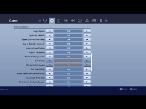 Fortnite how to turn edit mode aim assist off in season 11 ... - 480 x 360 jpeg 17kB