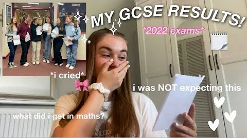MY GCSE RESULTS 2022! *i cried*