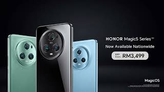 Honor Magic5 Series Now Available Nationwide From Rm 3499