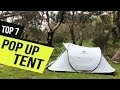 7 Best Pop Up Tent 2019 Reviews