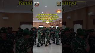 TRADISI KENAIKAN PANGKAT #tni #tniad #tnidihatirakyat #kodam1bukitbarisan