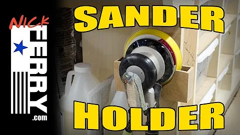 Ⓕ Random Orbit Sander Holder (ep74)
