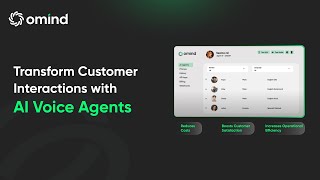 Transform Customer Interactions with AI Voice Agents | MindVoice | Omind