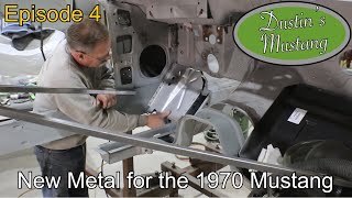 Repairing Mustang Torque Boxes and Floor Transitions | Dustin’s 1970 Mustang Ep. 4 | ALLISON CUSTOMS