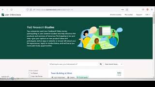 User Interviews - Real Participant Explains how it works - Affiliate Marketing - Making Extra Money