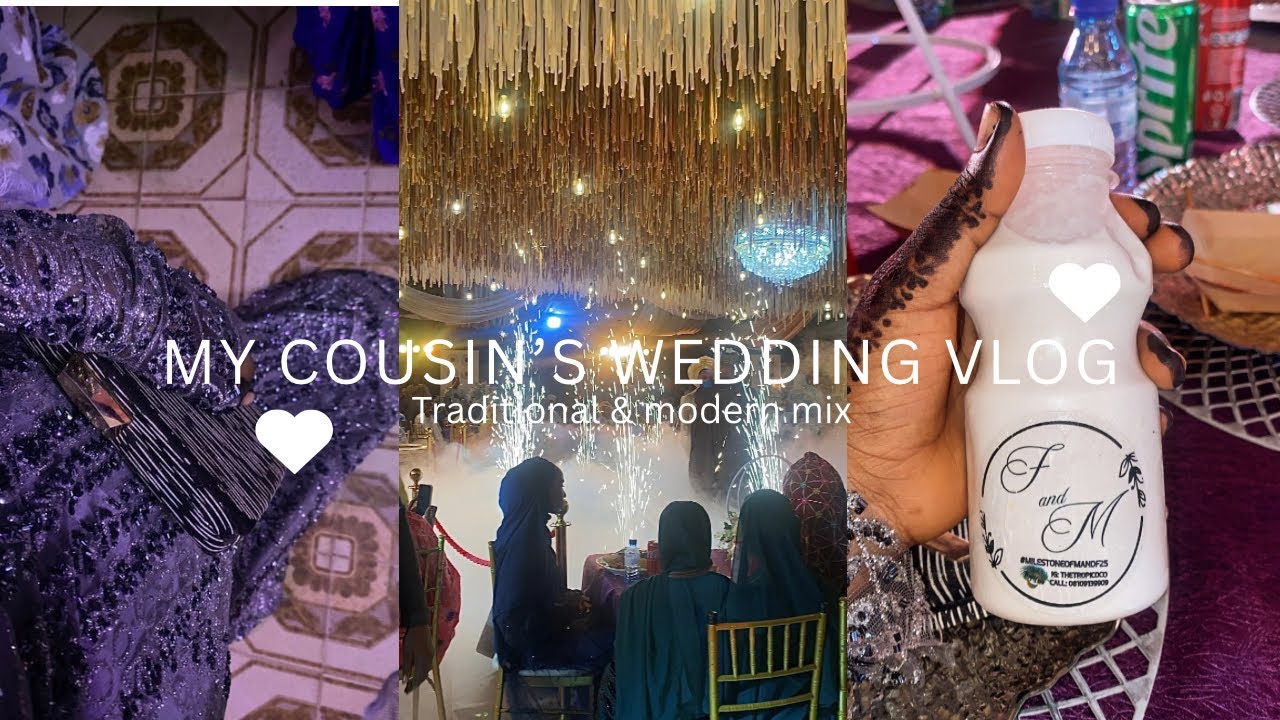 My cousin’s wedding vlog *traditional and modern mix* 💍🪩