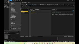 Python Text Editor for unreal engine