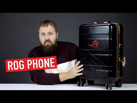 Большая распаковка: игровой смартфон ASUS ROG за ~150.000 руб. в чемодане