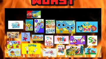 My Best To Worst Characters List (V3) (Rare)