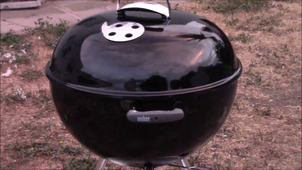 Seasoning the er Kettle YouTube